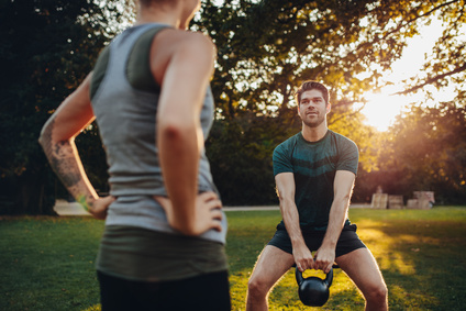 Kettlebell anfangen mit Lehrer