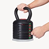 Variobell - 9 in 1 Multifunktions-Kettlebell | Von 2 bis 18 Kg verstellbar